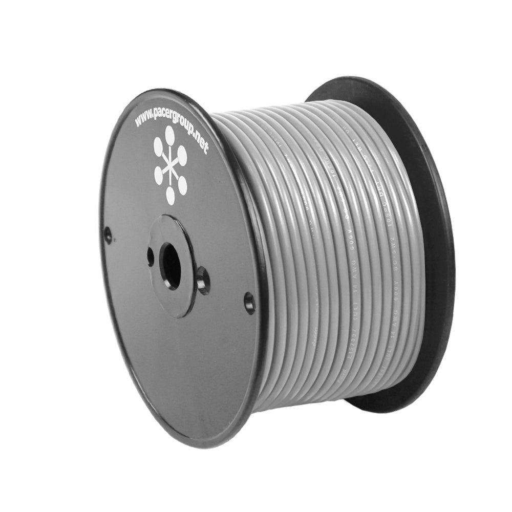 Pacer Grey 10 AWG Primary Wire  100 WUL10GY100