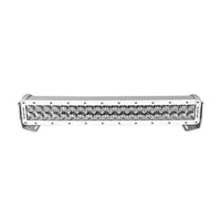 Black Oak Pro Series 30 Curved Double Row 20 LED Light Bar  Combo Optics  White Housing 20CCMD5OS