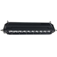 Black Oak 10 Single Row LED Light Bar  Combo Optics  Black Housing  Pro Series 30 10CS5OS