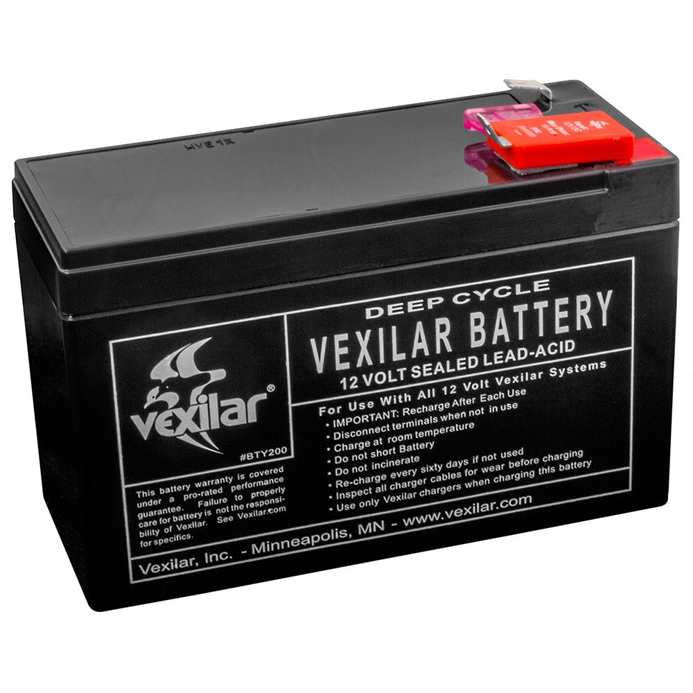 Vexilar 12V9 AMP LeadAcid Battery V100