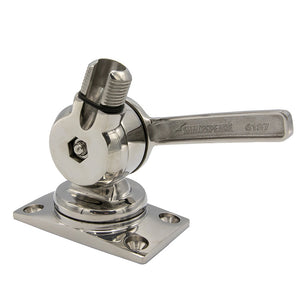 Shakespeare 6187 Sleek  Compact Stainless Steel Rotatable 4Way Ratchet Mount 6187