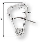 Wichard Automatic Mooring Hook  170mm Length  61116 02329