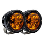 RIGID Industries 360 Series 4 Spot wAmber Pro Lens  Pair 36123