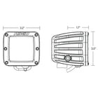 RIGID Industries DSeries Spot wAmber Pro Lens  Pair 20252