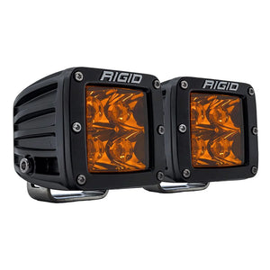 RIGID Industries DSeries Spot wAmber Pro Lens  Pair 20252