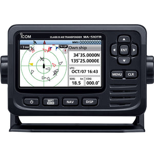 Icom MA510TR AIS Transponder wAntenna  43 Display MA510TR 13