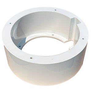 Iris Surface Mount Bracket fIRISx106 Series Cameras  White Powder Coat Finish BRK106