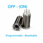 Bluewater 22mm OFF - (ON) resettable momentary switch body with stainless bezel
