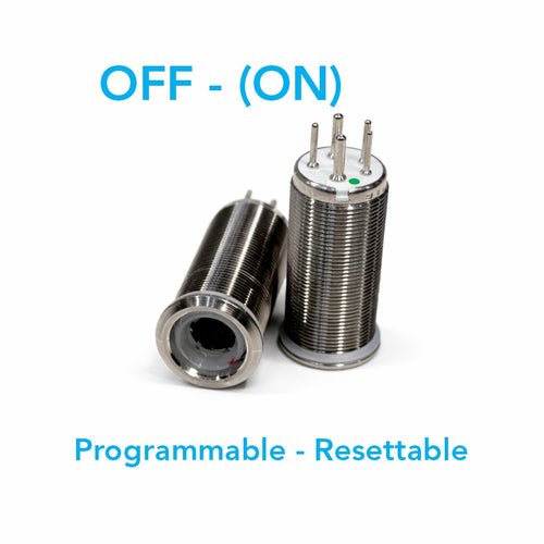 Bluewater 22mm OFF - (ON) resettable momentary switch body with stainless bezel