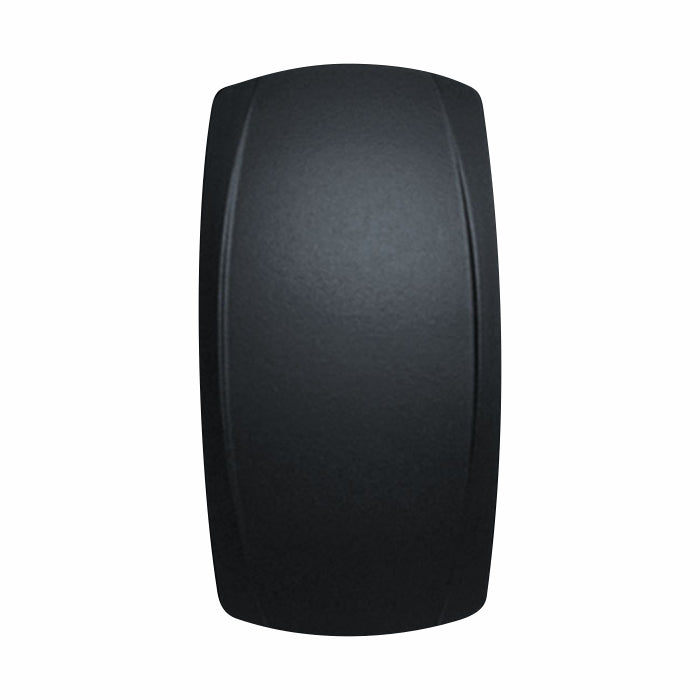 Technoexpress Shop blank actuator, black elongated rocker-style switch cap