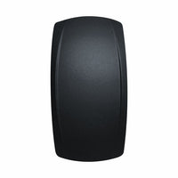 Technoexpress Shop blank actuator, black elongated rocker-style switch cap