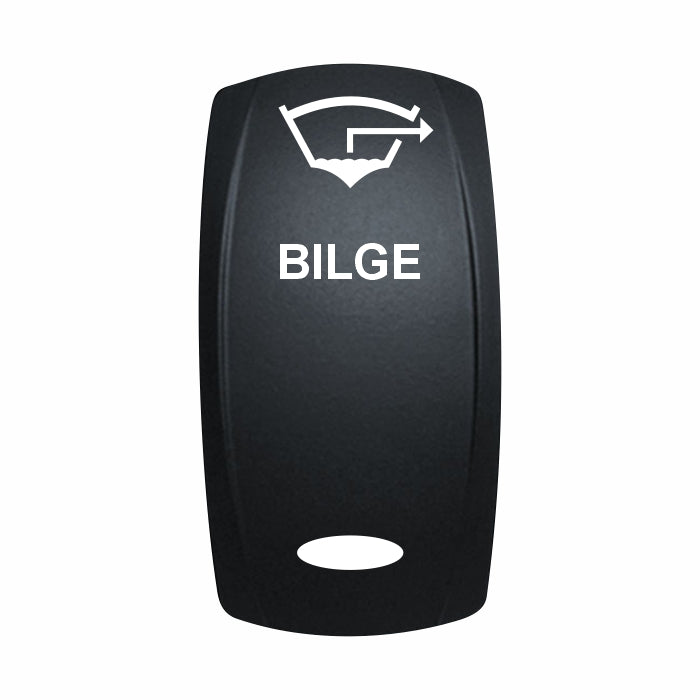 Technoexpress Shop BILGE rocker switch actuator with white bilge pump icon