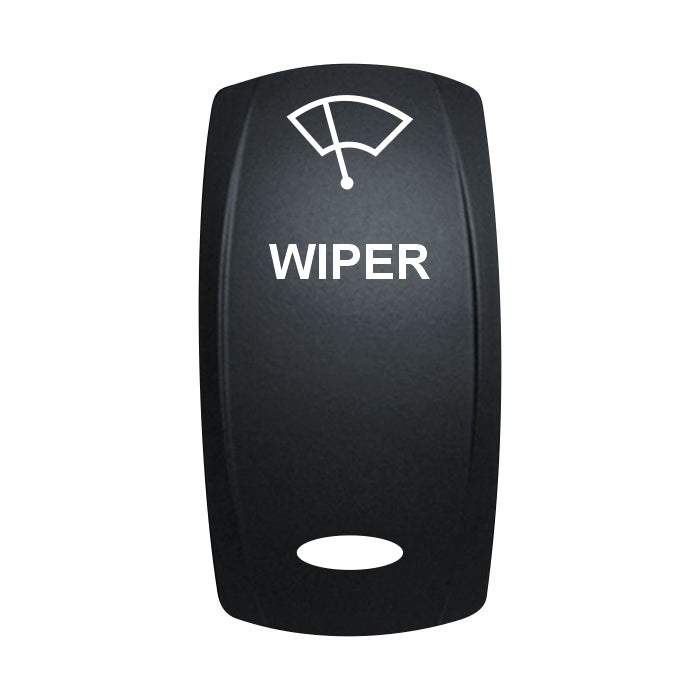 Technoexpress Shop marine rocker switch labeled WIPER with white wiper icon