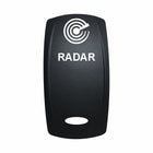 Technoexpress Shop RADAR rocker switch actuator with radar icon and white RADAR label