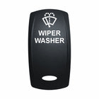 Technoexpress Shop WIPER WASHER rocker switch actuator with white wiper icon and label