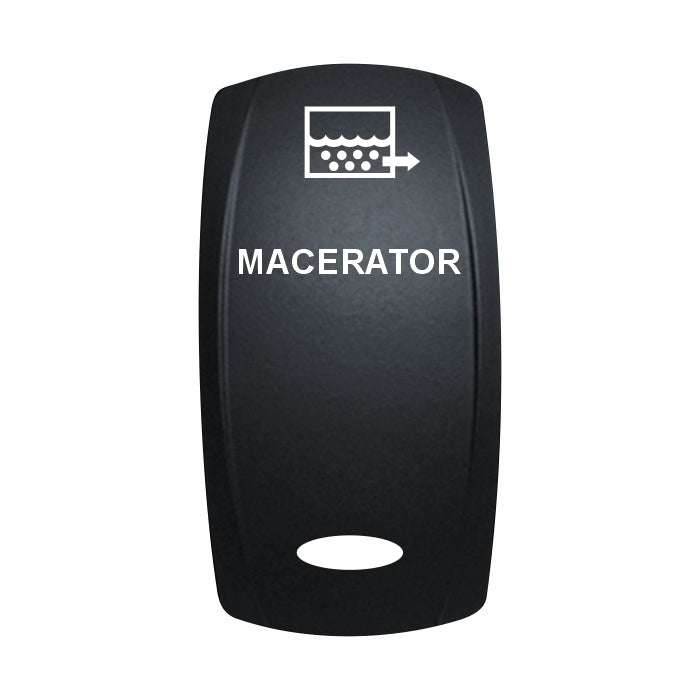 Technoexpress Shop MACERATOR rocker switch with waste grinder icon