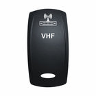 Technoexpress VHF rocker switch actuator with antenna icon and VHF label