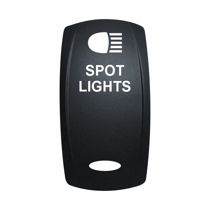 Technoexpress Shop SPOT LIGHTS rocker switch actuator with headlight icon