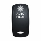 Technoexpress Shop autopilot rocker switch with white ship wheel icon and AUTO PILOT label