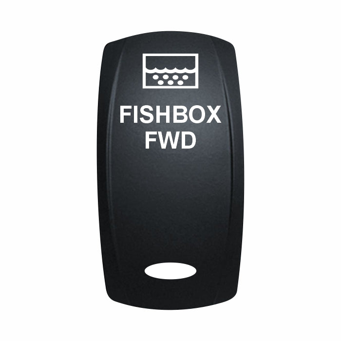 Technoexpress Shop FISHBOX FWD rocker switch actuator with white fishbox water icon