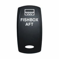 Technoexpress FISHBOX AFT rocker switch with white fishbox icon and label