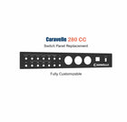 Caravelle 280 CC Switch Panel Replacement with custom etching