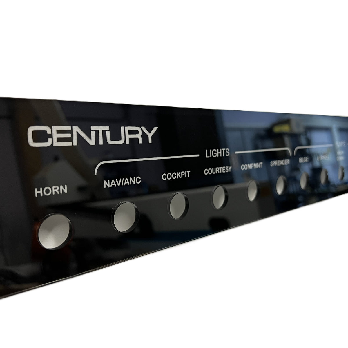 Century 2600 WA Switch Panel Replacement with custom etching