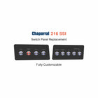 Chaparral 216 SSI Dash Panel Replacement with custom etching