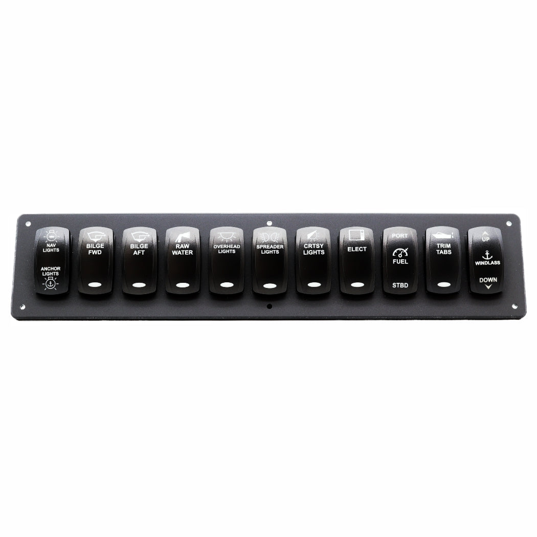 11 Switch Blacklit Ready Contura V Panel