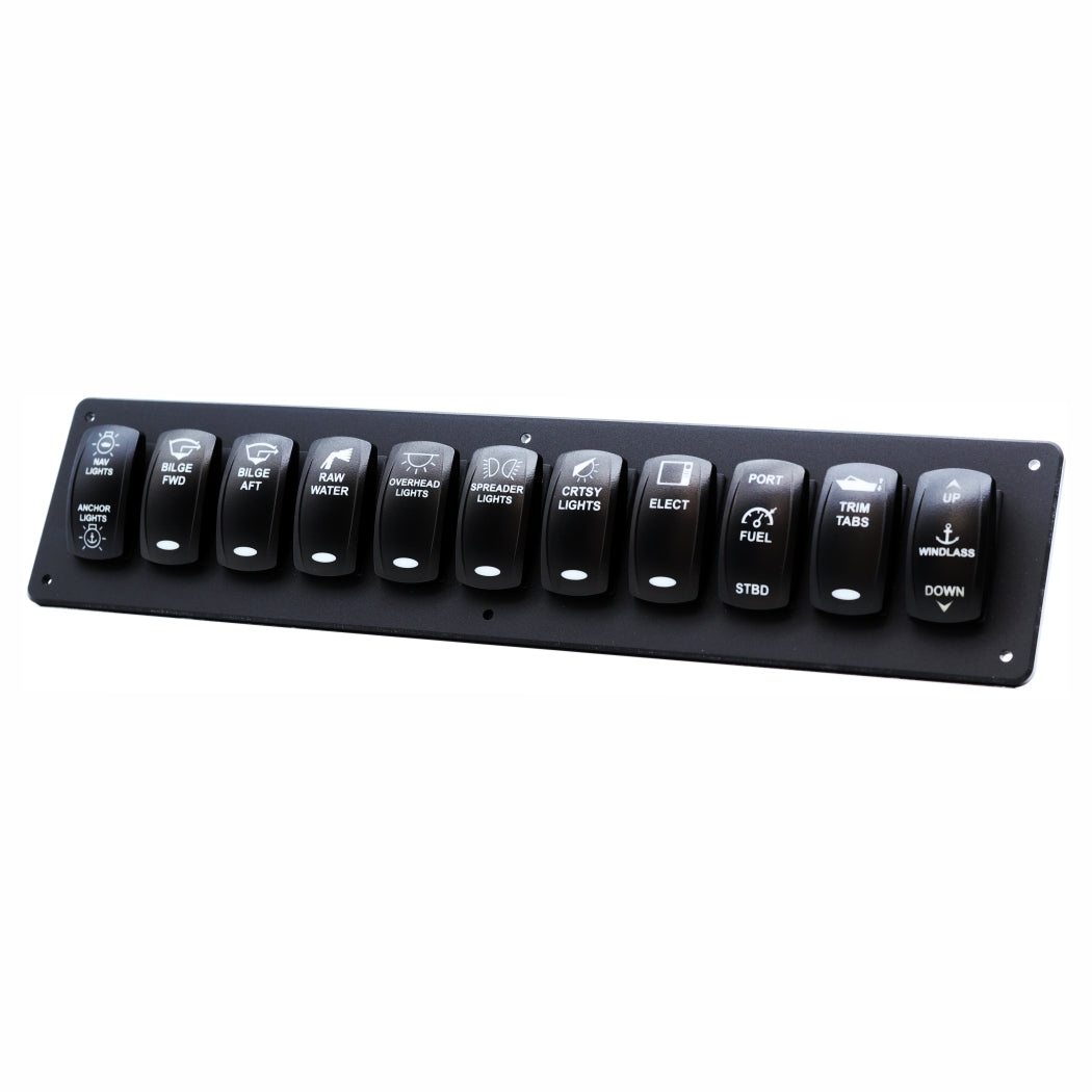 11 Switch Blacklit Ready Contura V Panel