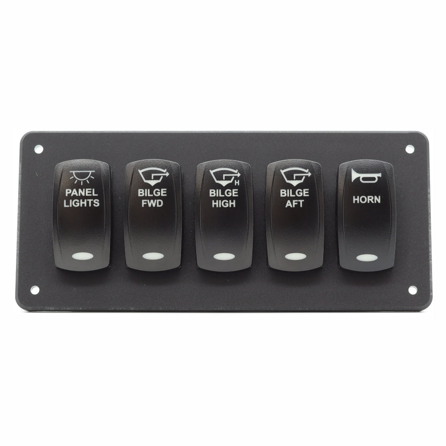 5 Switch Blacklit Ready Contura V Panel