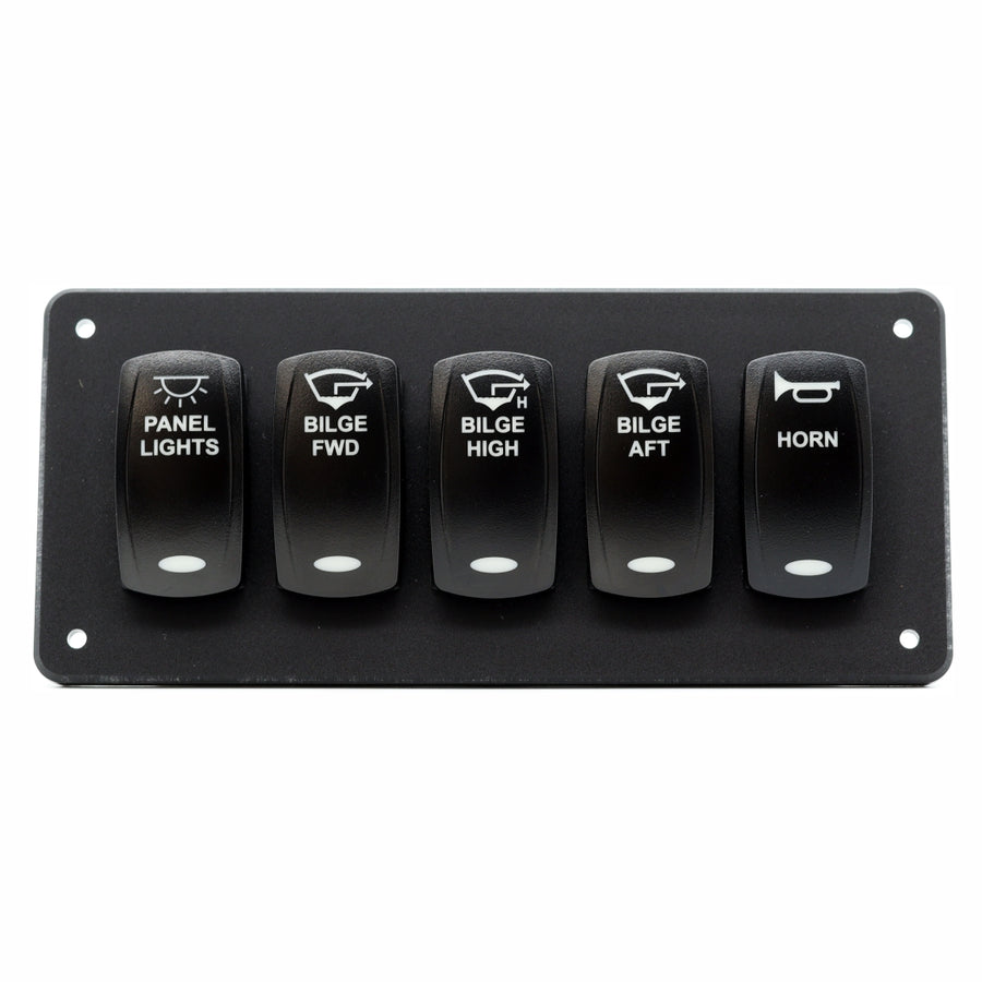 5 Switch Blacklit Ready Contura V Panel