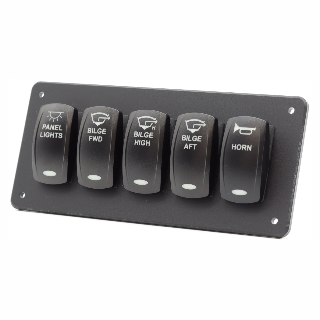 5 Switch Blacklit Ready Contura V Panel
