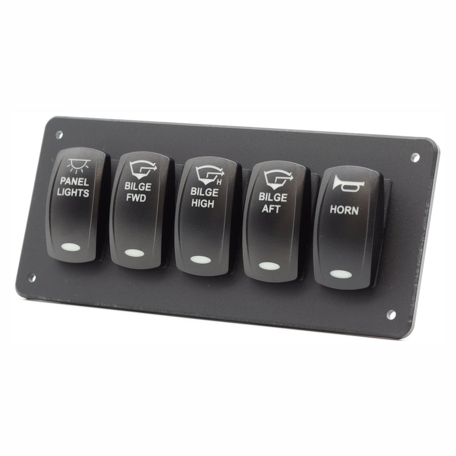 5 Switch Blacklit Ready Contura V Panel