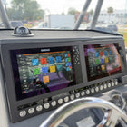Crevalle 26 Bay Dash Panel Replacement with custom etching