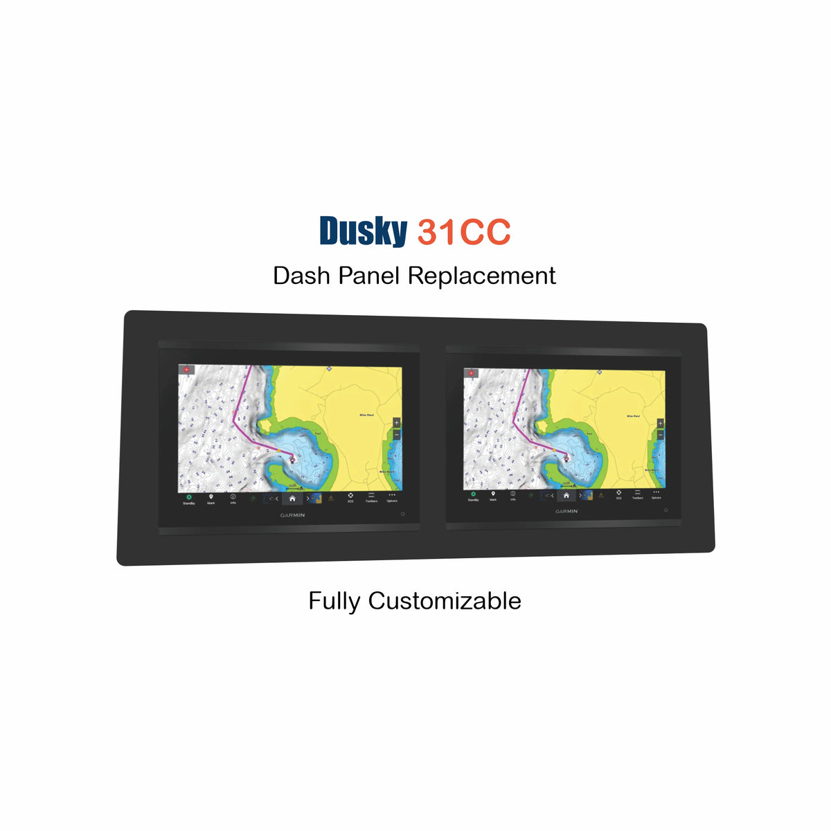Dusky 31CC Dash Panel Replacement with custom etching