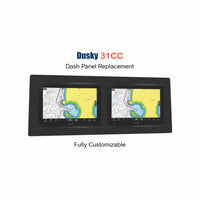 Dusky 31CC Dash Panel Replacement with custom etching