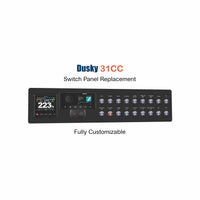 Dusky 31CC switch panel replacement with custom etching