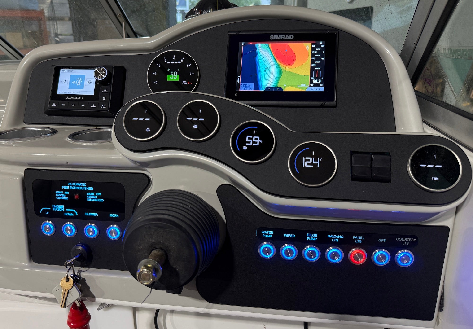 Formula 260SS Dash Panel Full Kit Replacement with custom etching