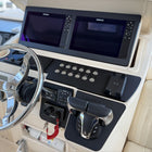 Grady-White 305 Express Dash Panel and Switch Panel Replacement with custom etching