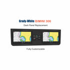 Grady-White Bimini 336 Dash Panel Replacement with custom etching