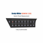 Grady-White Bimini 336 Switch Panel Replacement with custom etching