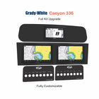 Grady-White Canyon 336 Full Kit Replacement with custom etching