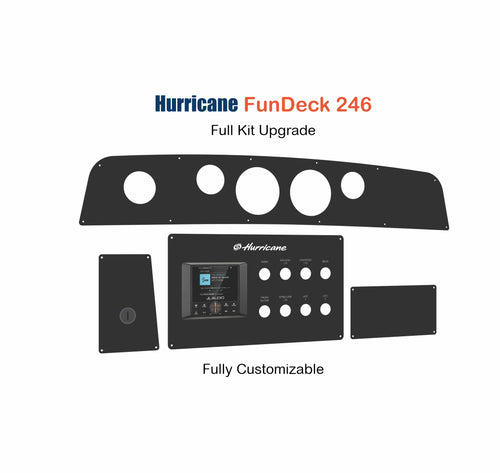 Hurricane Fundeck 246 Full Kit Replacement with custom etching