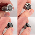 22mm Acc 1 actuator from multiple angles showing NAV ANCH cap removed to reveal threaded body.