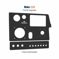Mako 228 Full Kit Replacement with custom etching