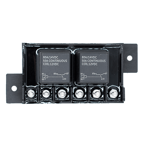 Bluewater Forward and Reverse Relay Module with two 12VDC relays and six screw terminals