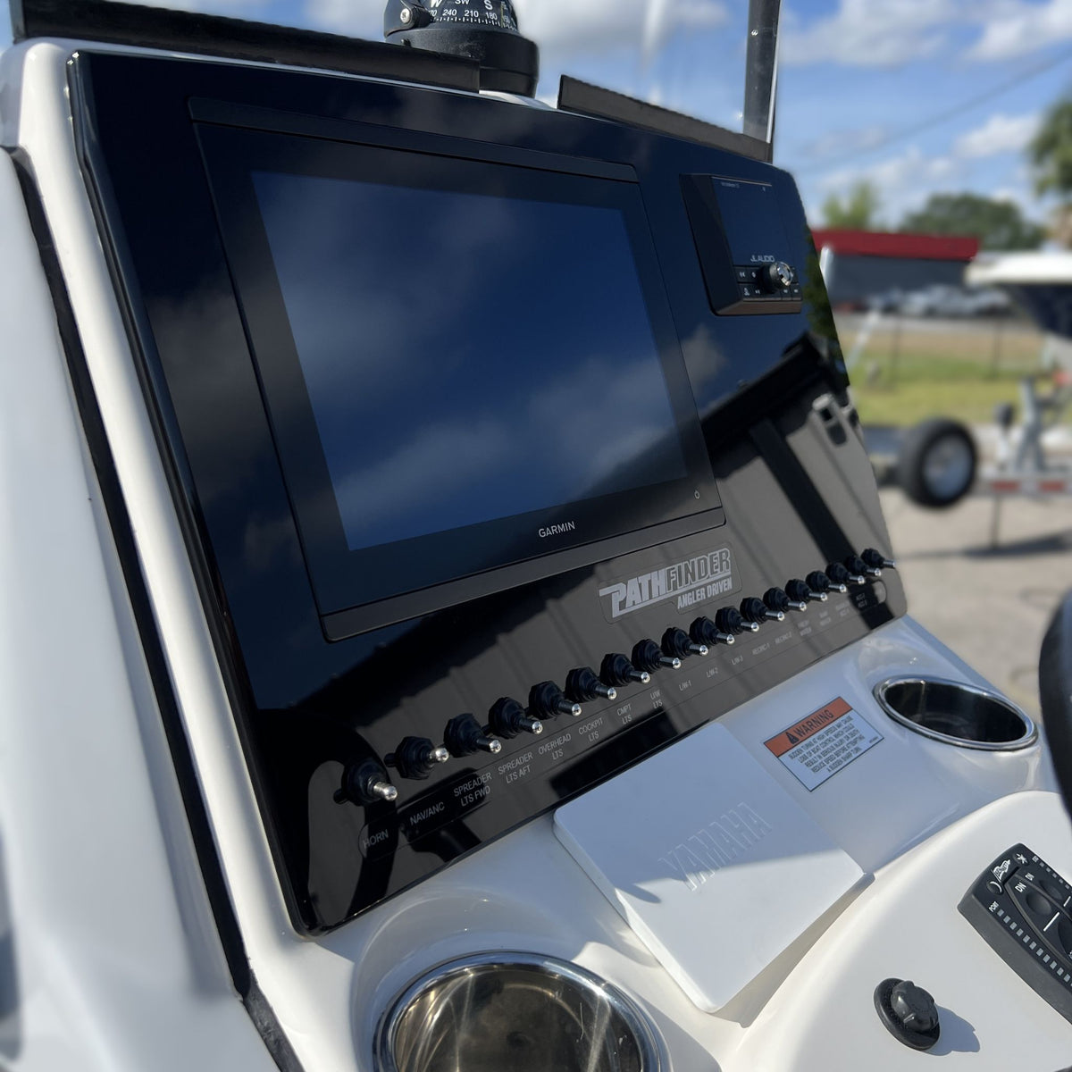 Pathfinder 2300 HPS Dash Panel Replacement with custom etching