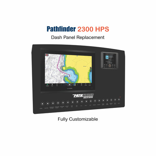 Pathfinder 2300 HPS Dash Panel Replacement with custom etching