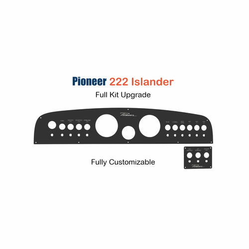 Pioneer 222 Islander Full Kit Replacement with custom etching